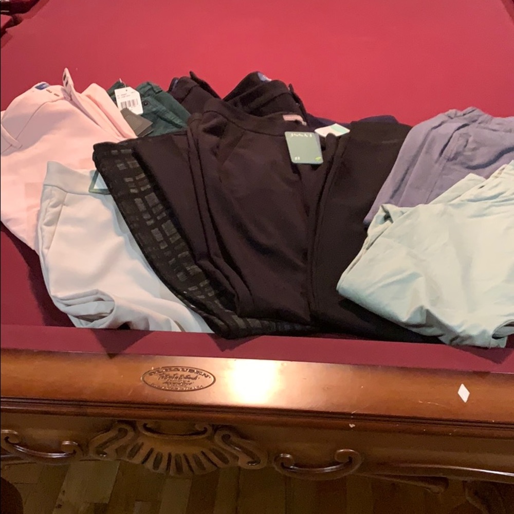 Assorted size 10 and Large Trousers